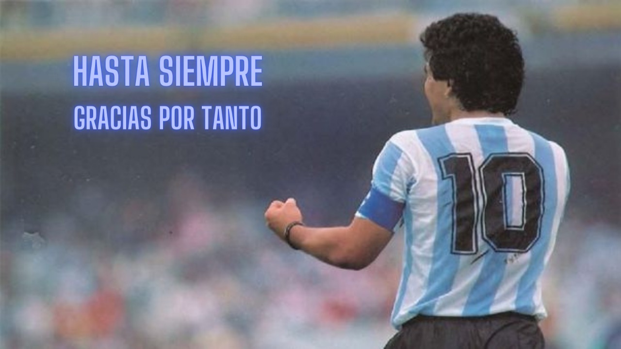 MURIÓ DIEGO ARMANDO MARADONA