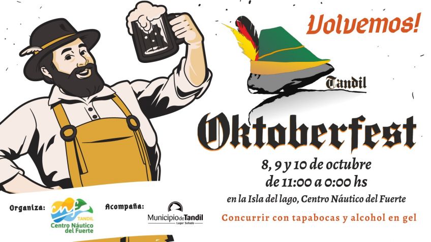 GRAN EXPECTATIVA POR LA 5° EDICIÓN DEL OKTOBERFEST EN TANDIL