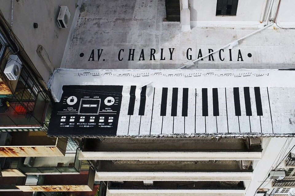 VECINO PROPONE QUE LA AVENIDA CORONEL DÍAZ LLEVE EL NOMBRE DE CHARLY GARCÍA