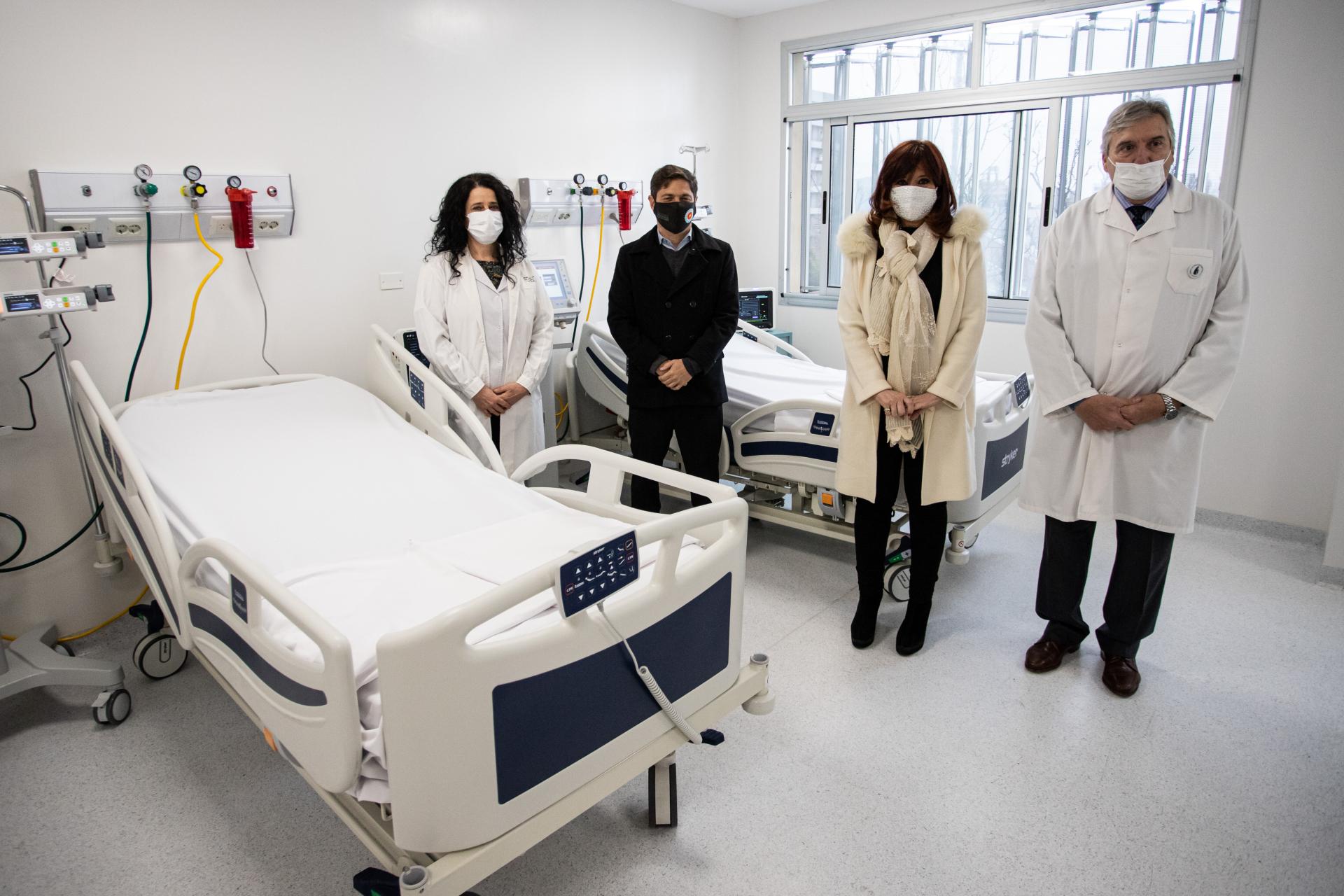 EL GOBERNADOR Y LA VICEPRESIDENTA INAUGURARON EL NUEVO EDIFICIO DEL HOSPITAL DE NIÑOS DE LA PLATA