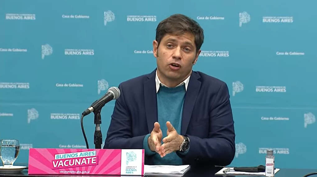 KICILLOF ANUNCIÓ EL RETORNO DE LAS CLASES PRESENCIALES EN EL AMBA