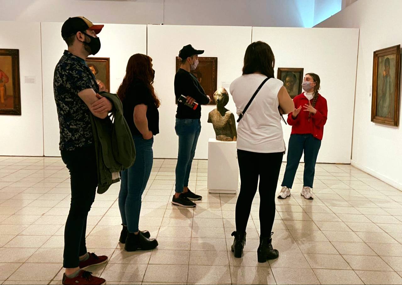 FEDERICO RUVITUSO  "EL ARTE CONTEMPORÁNEO SE VA A CONVERTIR EN UN MOMENTO EN PATRIMONIO, SERÁ CONSERVADO Y EXPUESTO POR EL MUSEO"