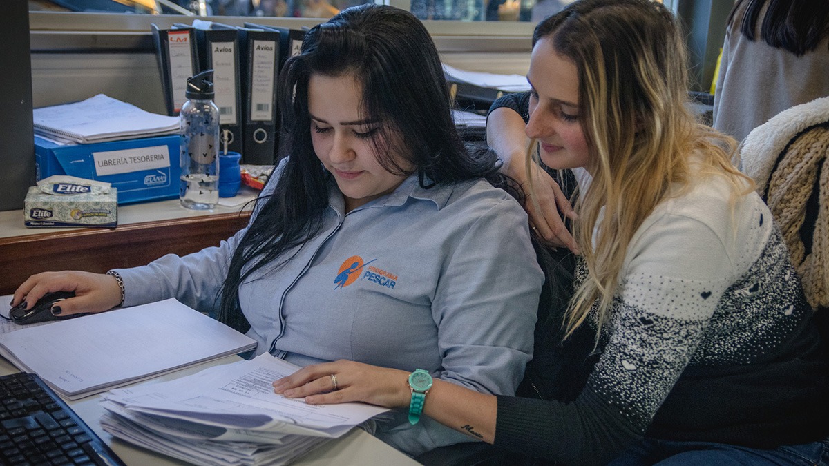 FLORENCIA COCORULLO: “LA FUNDACIÓN PESCAR FORMA A LAS PERSONAS PARA SU INCLUSIÓN LABORAL Y SOCIAL”