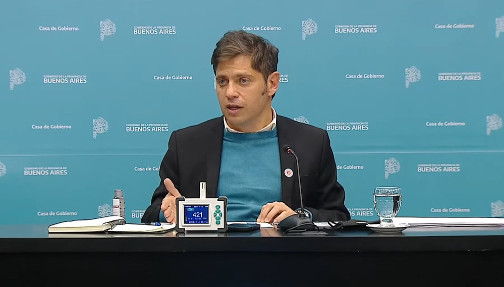 KICILLOF: “LLEVAMOS DIEZ SEMANAS CONSECUTIVAS DE CAÍDA DE CASOS DE COVID”