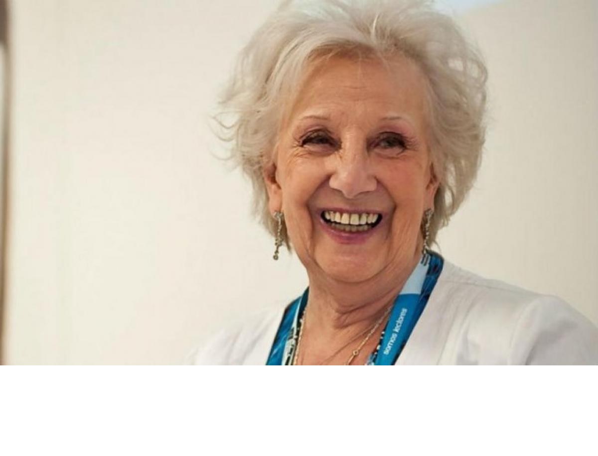 ESTELA DE CARLOTTO: “ESTAMOS CON LA DEMOCRACIA MÁS LARGA DE NUESTRA HISTORIA”