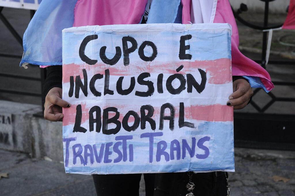 NICOLE VANUCCI, LA PRIMERA TRANS EN ACCEDER A UN TRABAJO EN EL ESTADO BONAERENSE