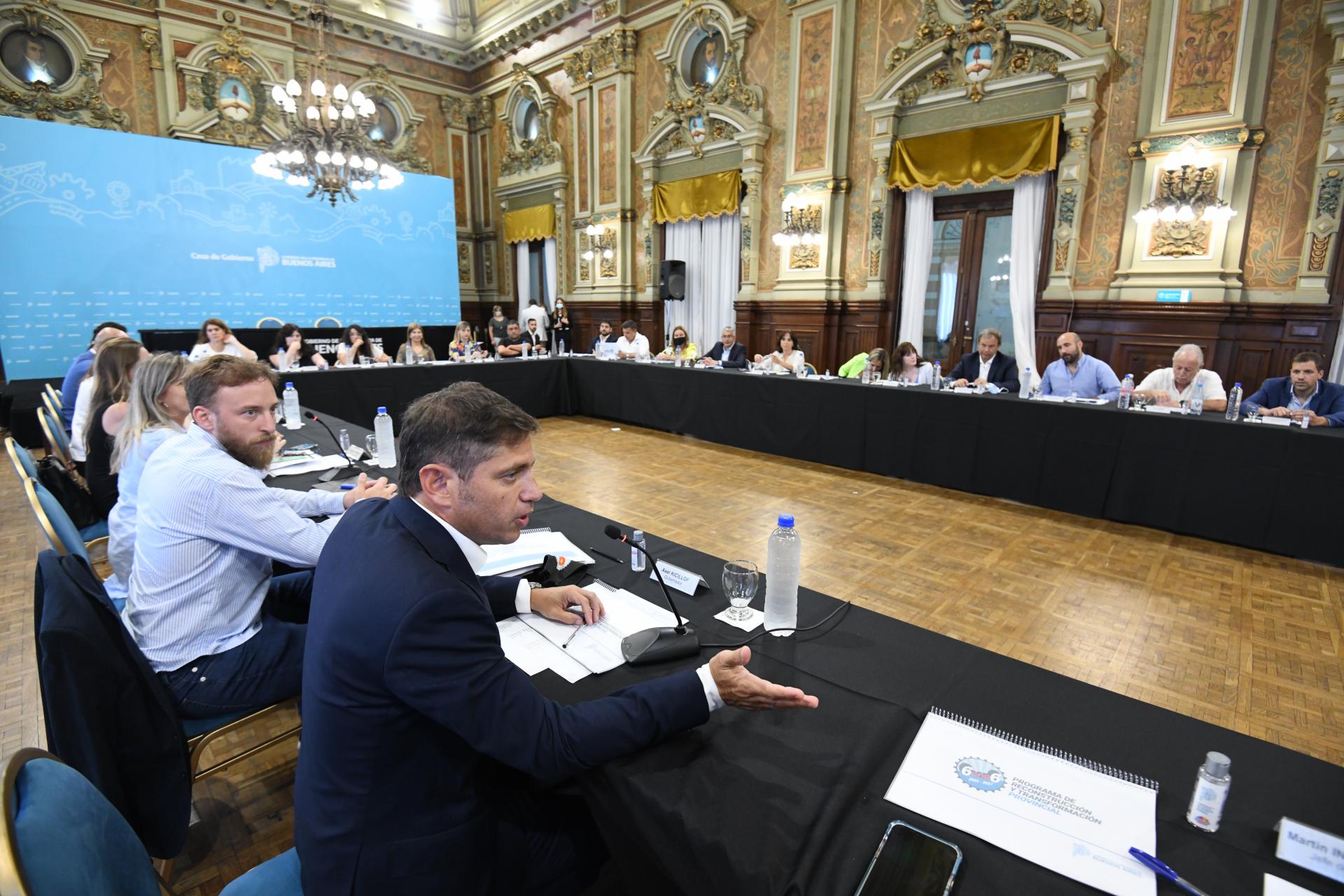 KICILLOF SE REUNIÓ CON LEGISLADORES DEL FRENTE DE TODOS