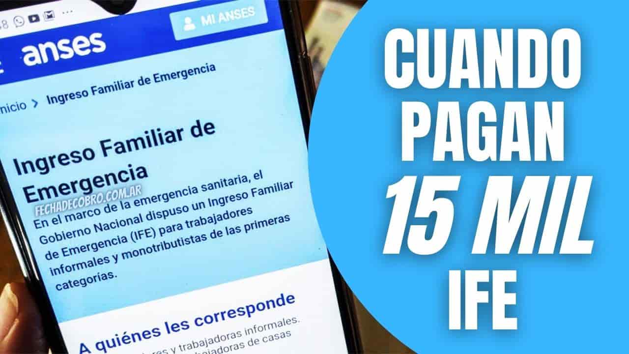 EL 26 DE ABRIL SE EMPIEZA A PAGA EL BONO DE 15 MIL PESOS PARA BENEFICIARIOS DE AUH