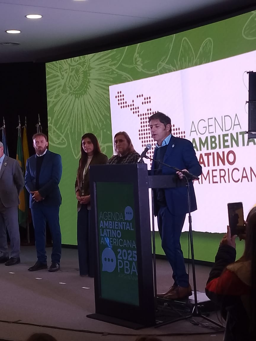 AXEL KICILLOF: “LOS EFECTOS DEL CAMBIO CLIMÁTICO SON MÁS DUROS EN LAS POBLACIONES VULNERABLES”