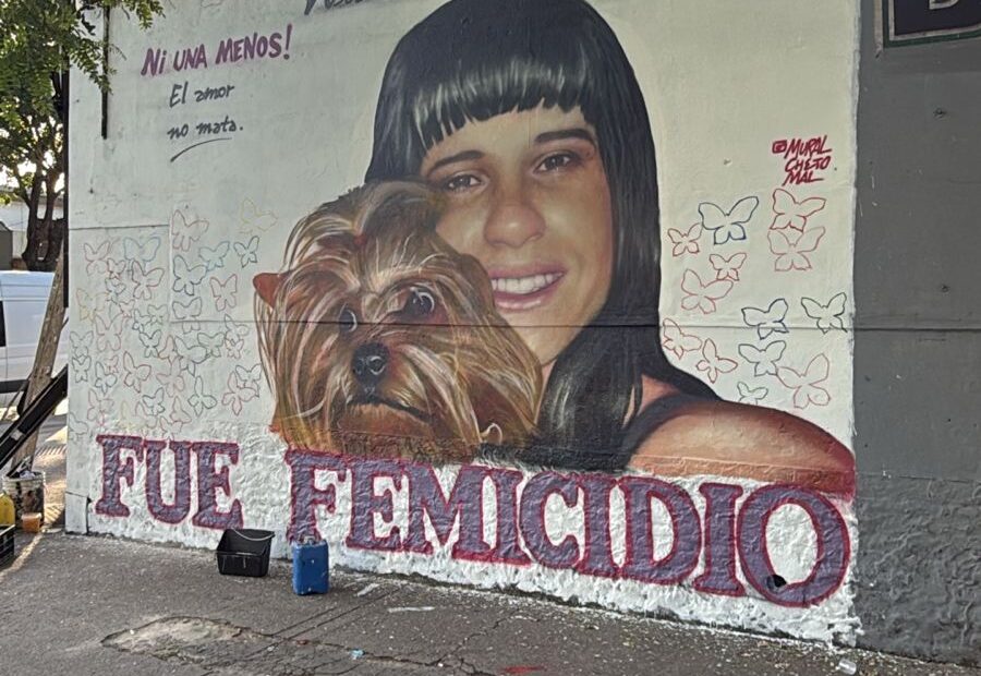 A 16 AÑOS DEL FEMICIDIO, INAUGURAN UN MURAL EN MEMORIA DE WANDA TADDEI