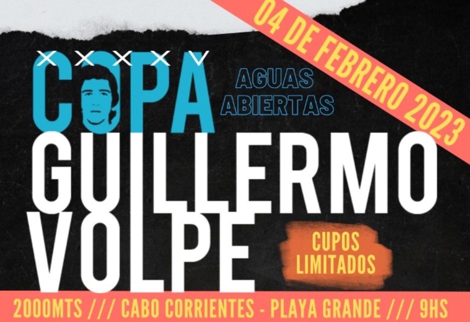 LLEGA UNA NUEVA EDICIÓN DE LA COPA GUILLERMO VOLPE DE AGUAS ABIERTAS