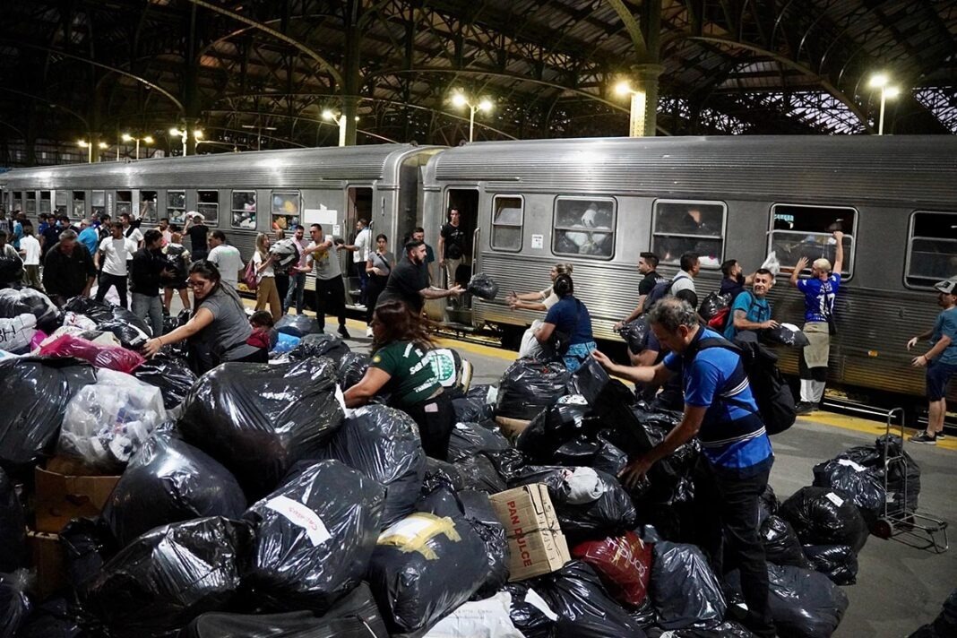TRENES SOLIDARIOS RECIBE DONACIONES HASTA LAS 12.30 DEL MARTES