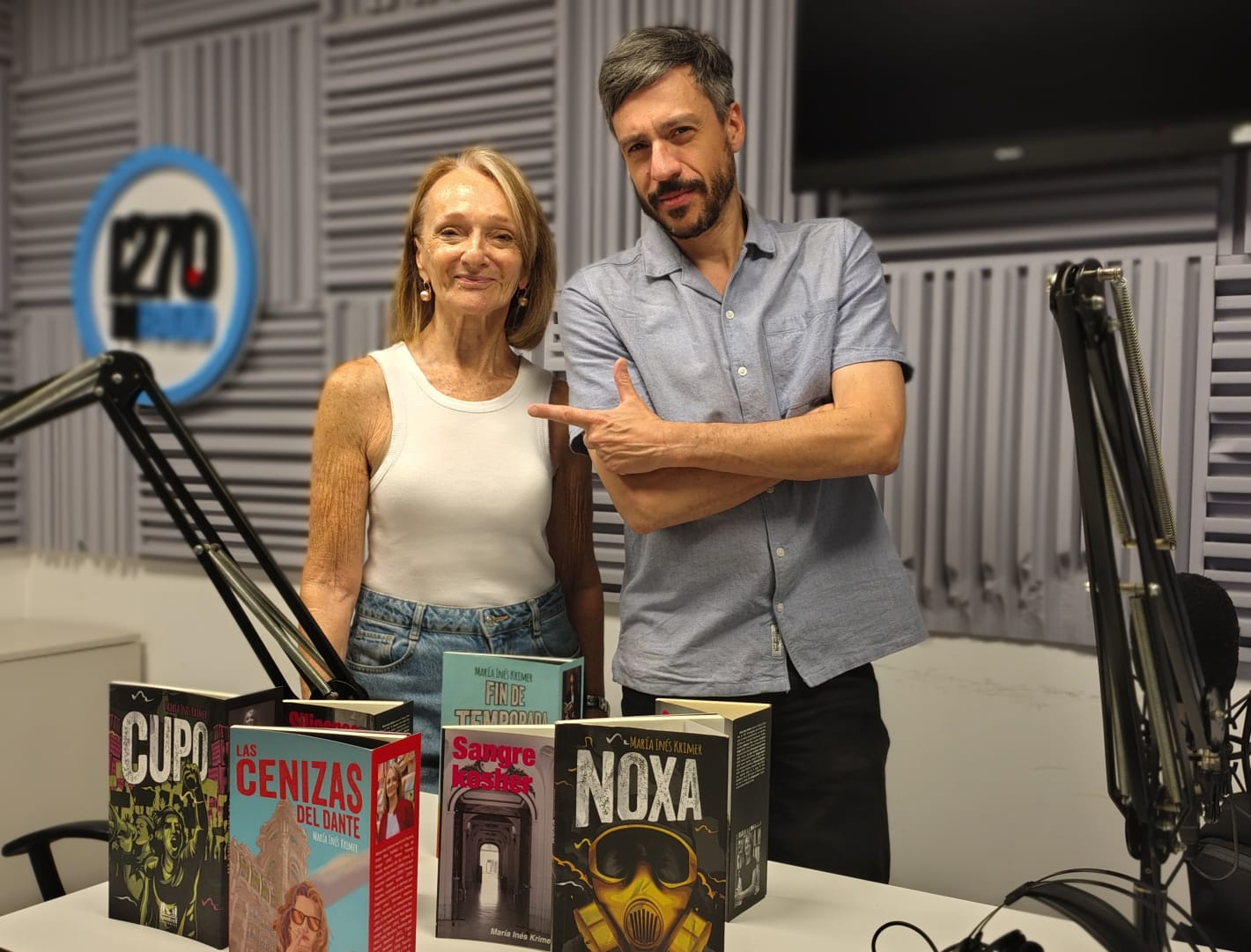 MARÍA INÉS KRIMER: “ME INTERESABA MUCHO ESCRIBIR EN EL MOMENTO QUE ESTABAN SUCEDIENDO LAS COSAS”