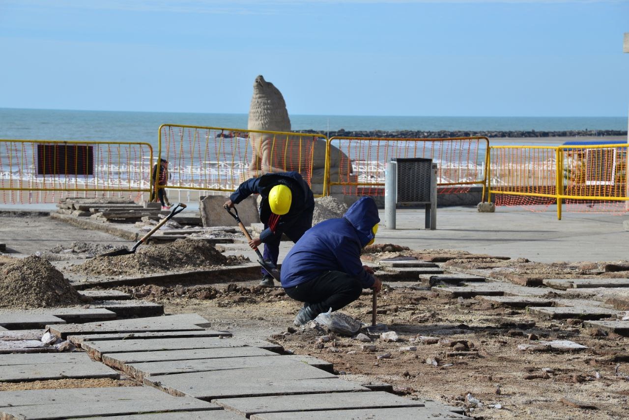 LA PROVINCIA INICIÓ LAS OBRAS DE REMODELACIÓN DE LA RAMBLA DE MAR DEL PLATA