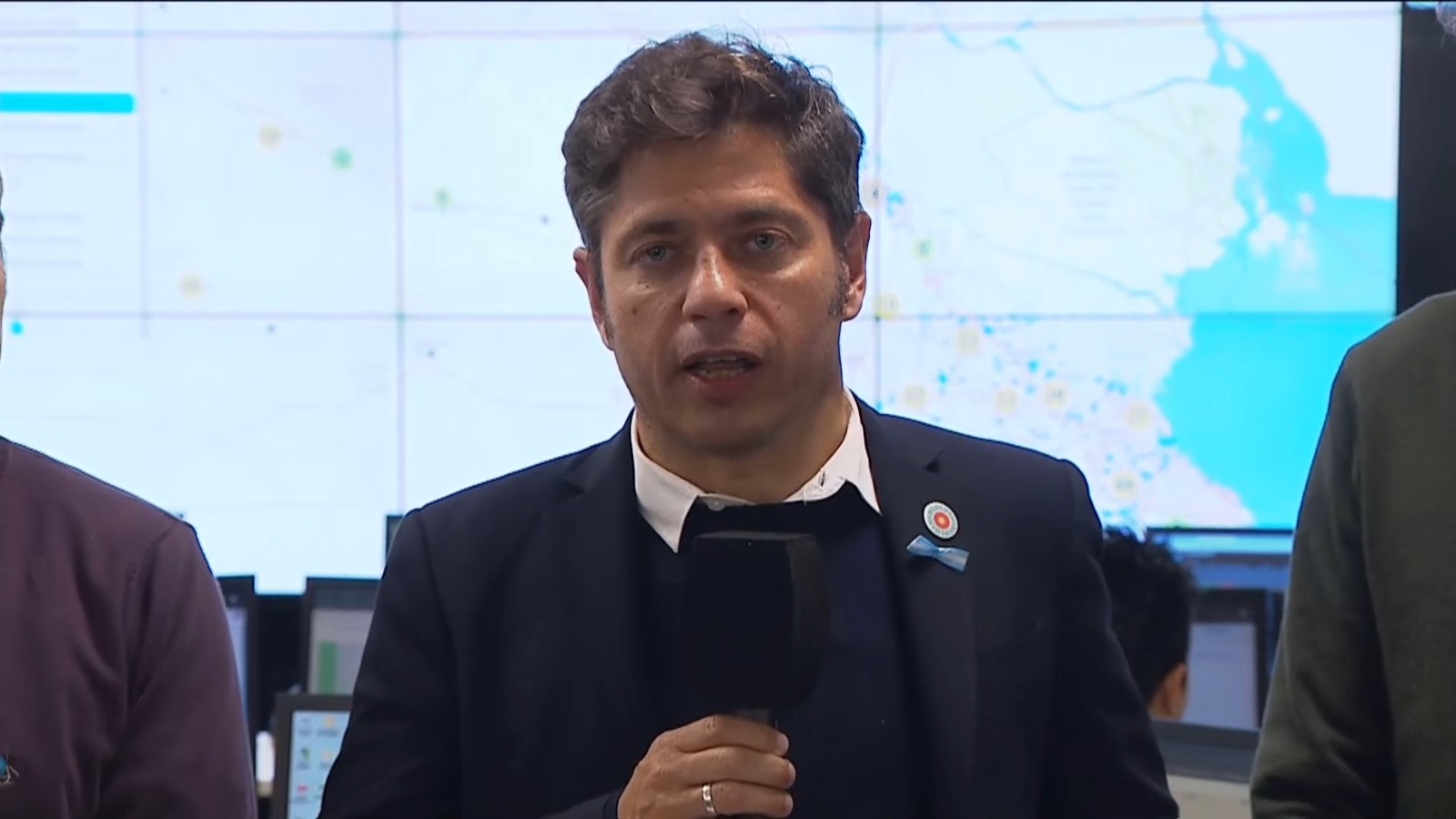 KICILLOF DIO UN INFORME SOBRE LA SITUACIÓN DE LOS DISTRITOS AFECTADOS POR EL TEMPORAL