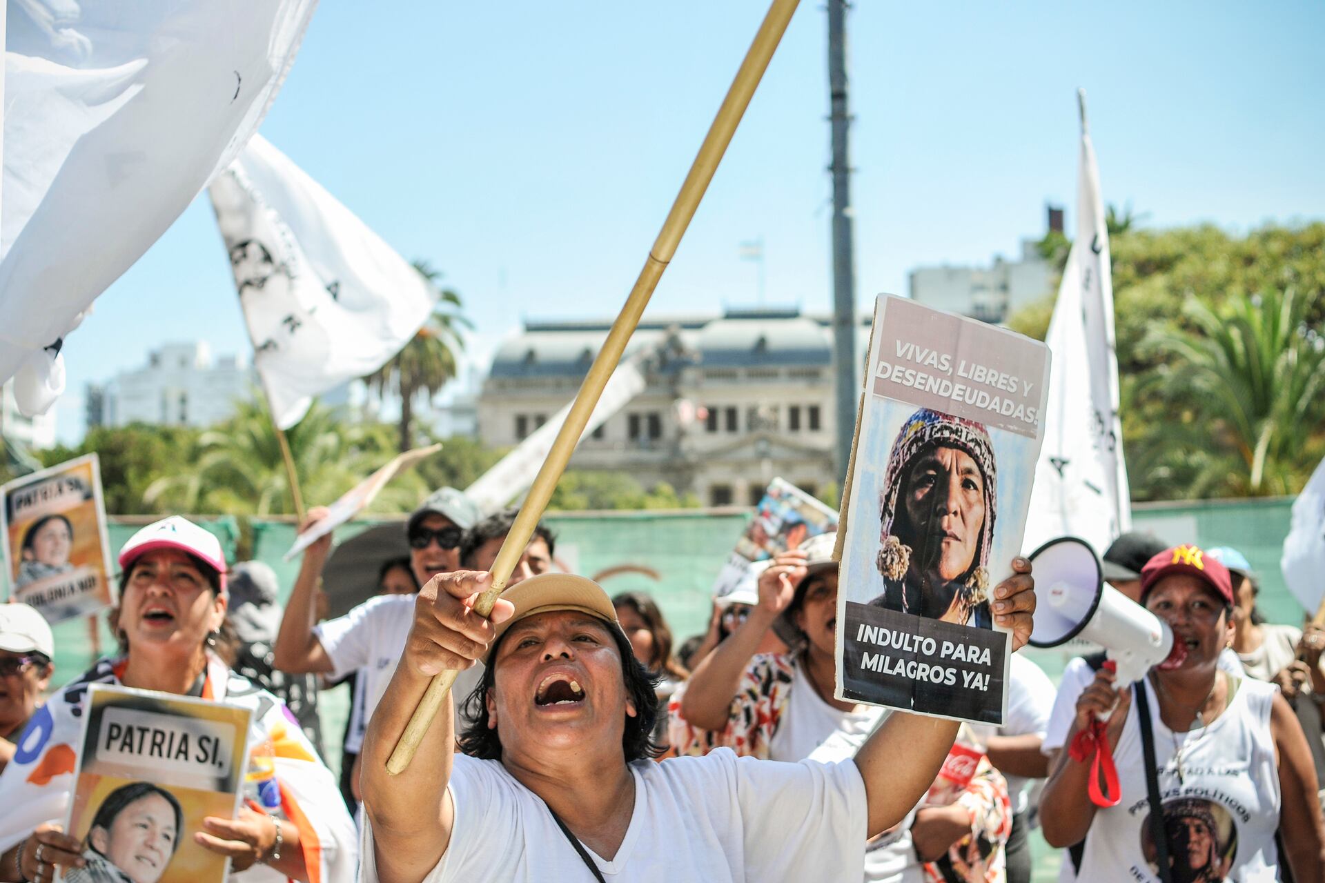 REALIZAN UNA CARAVANA POR LA LIBERACIÓN DE MILAGRO SALA