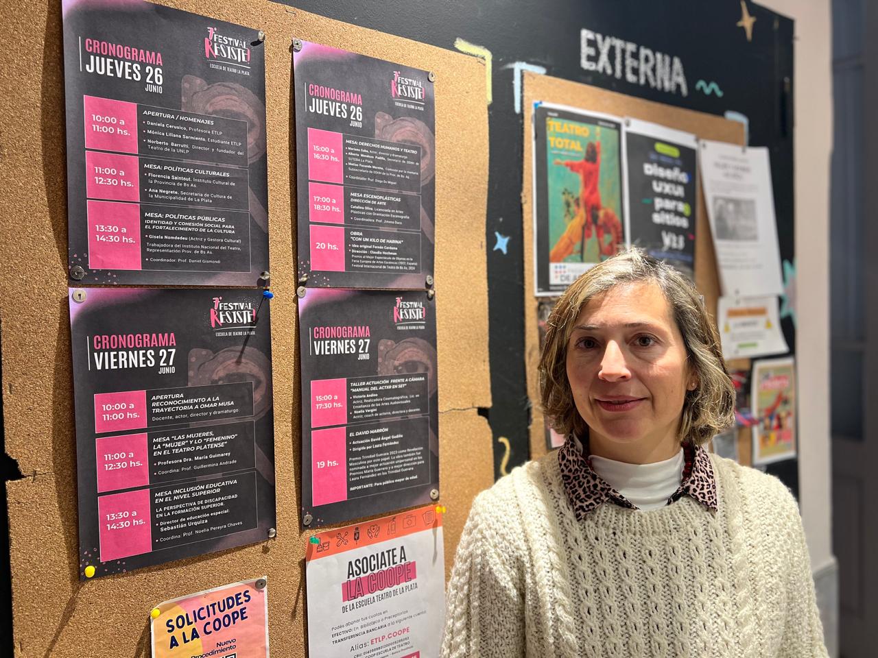 EN LA ESCUELA DE TEATRO DE LA PLATA COMENZÓ LA 7° EDICIÓN DEL FESTIVAL ¡RESISTE!