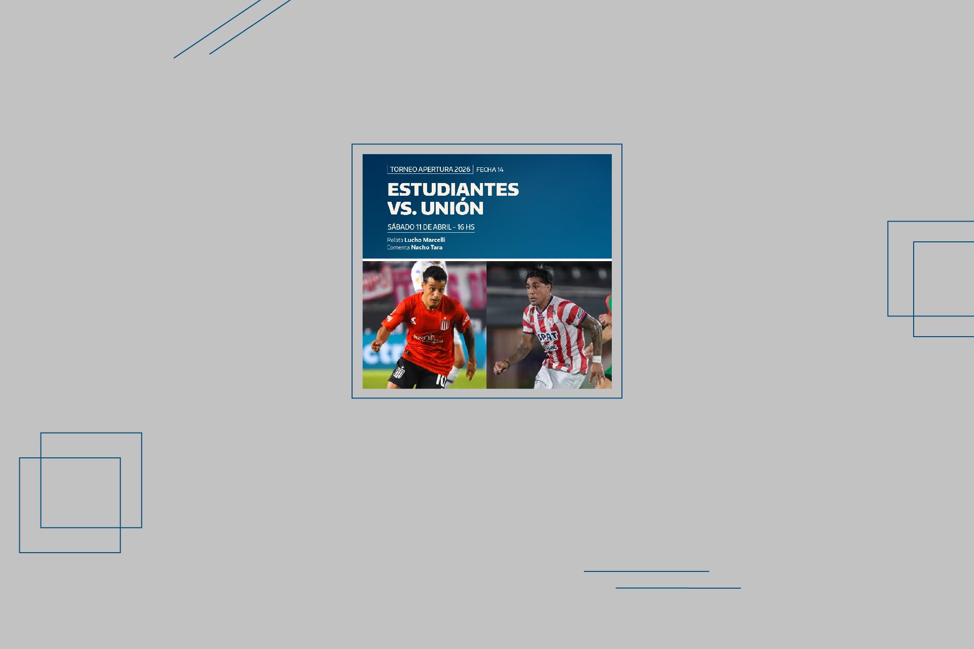 ESTUDIANTES VS UNIÓN DE SANTA FÉ