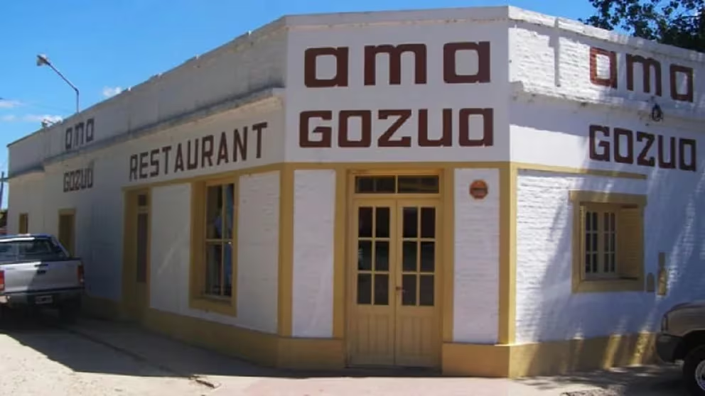 "AMA GOZUA" EL TRADICIONAL RESTAURANTE UBICADO SOBRE RUTA 2 CAMINO A MAR DEL PLATA