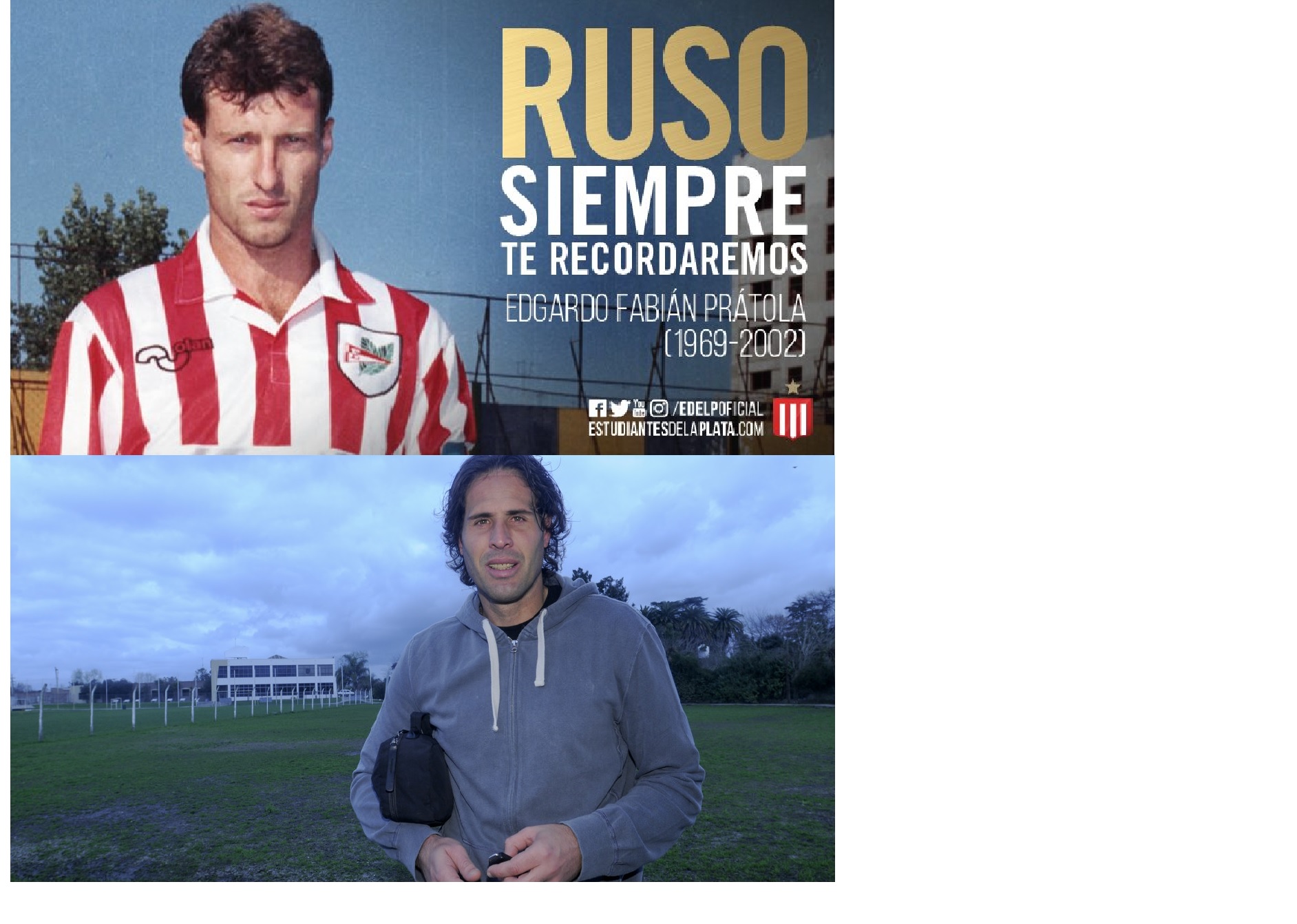 CARLOS "CHIQUITO" BOSSIO RECORDÓ AL "RUSO" PRÁTOLA A 21 AÑOS DE SU MUERTE