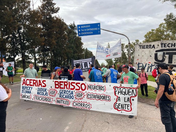 SE REALIZA UN BOCINAZO EN BERISO