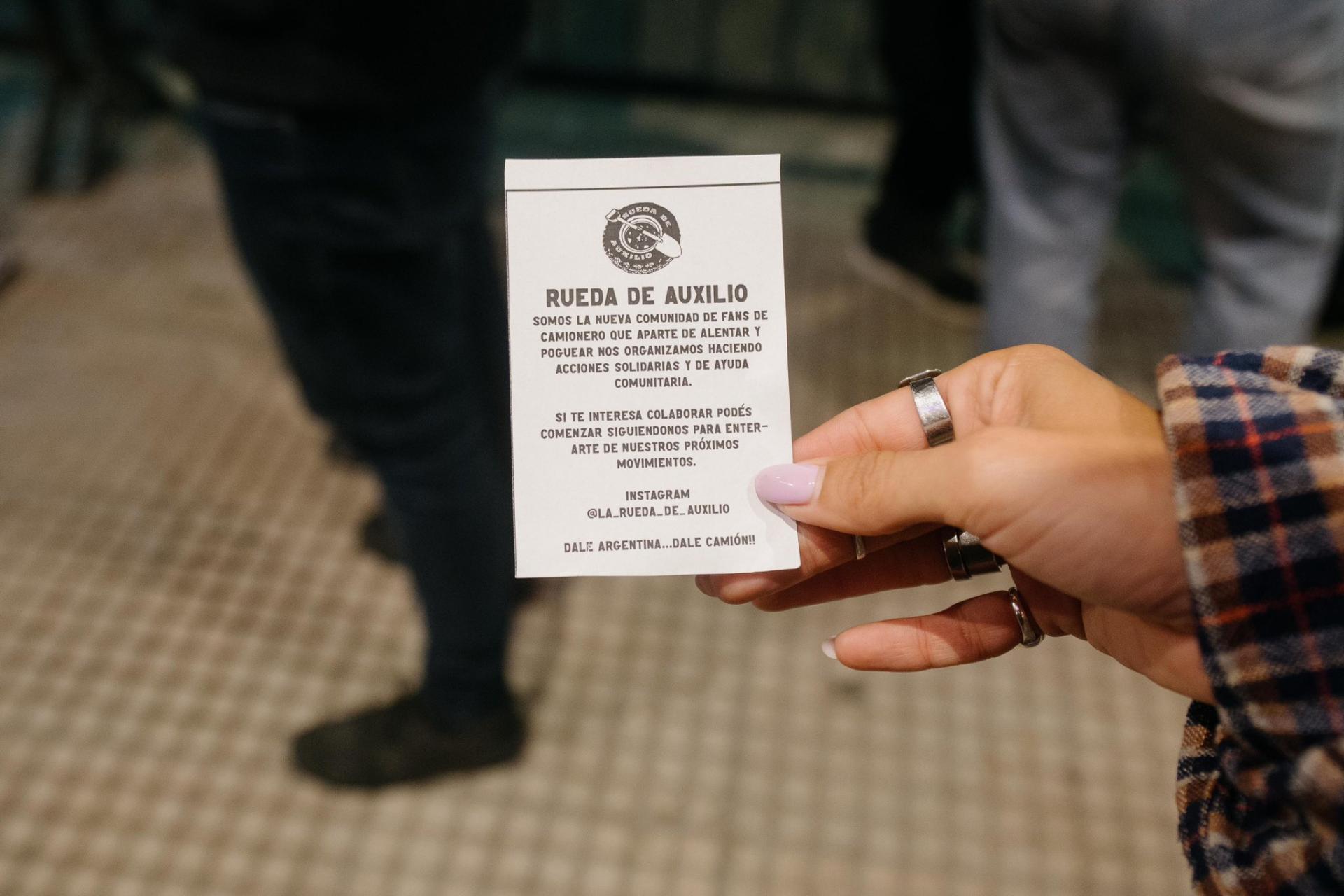 'RUEDA DE AUXILIO' CONTINUA REALIZANDO ACCIONES SOLIDARIAS EN LA PROVINCIA DE BUENOS AIRES