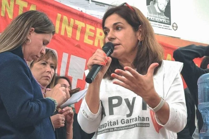 NORMA LEZANA CONFIRMÓ LA DENUNCIA CONTRA MILEI POR SUS DICHOS SOBRE EL HOSPITAL GARRAHAN