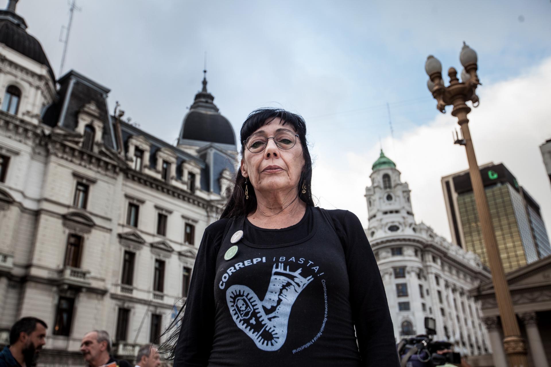 MARÍA DEL CARMEN VERDÚ: “EL AJUSTE NO PASA SIN REPRESIÓN”