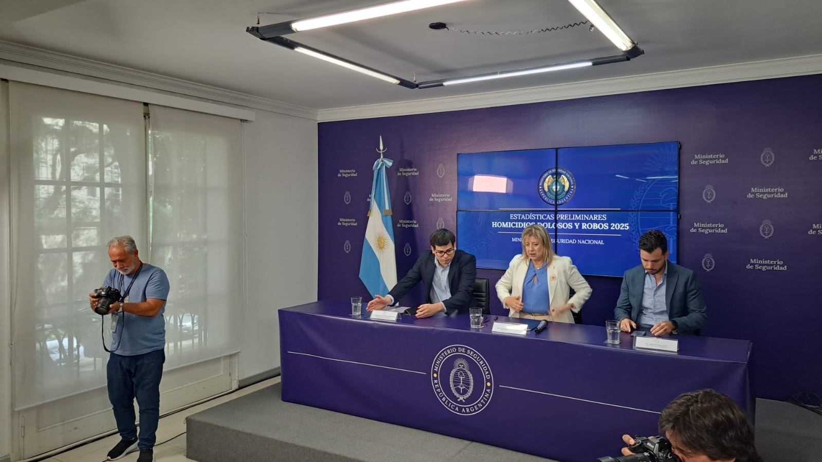 LA FLAMANTE MINISTRA DE SEGURIDAD SE MOSTRÓ OPTIMISTA AL REFERIRSE AL GENDARME NAHUEL GALLO