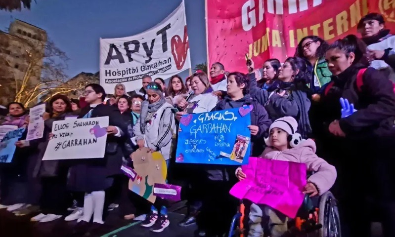 “ES LA VIDA DE MI HIJO, DE MUCHOS MÁS Y DE FUTUROS HIJOS QUE SE VAN A ATENDER EN EL HOSPITAL”