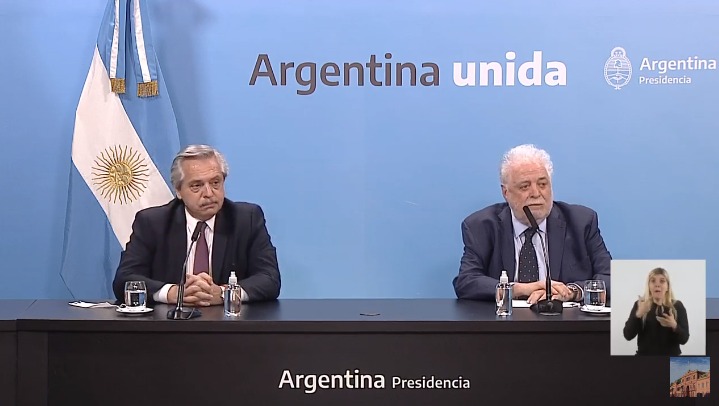 EL PRESIDENTE ANUNCIÓ LA FIRMA DEL CONTRATO CON RUSIA PARA LA VACUNA