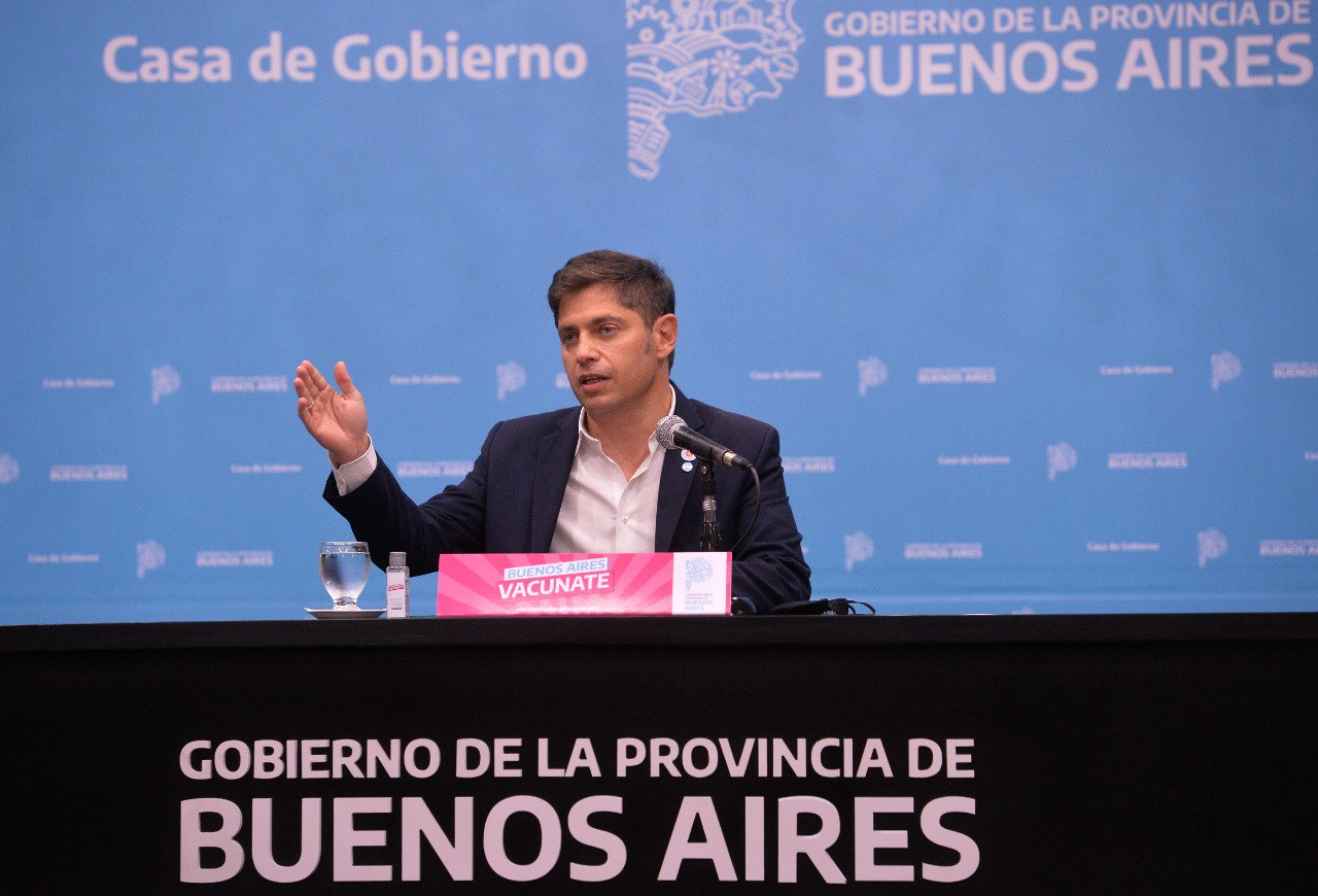 KICILLOF: "ENFRENTAMOS LA PANDEMIA CON SOLIDARIDAD Y CON AGUANTE"