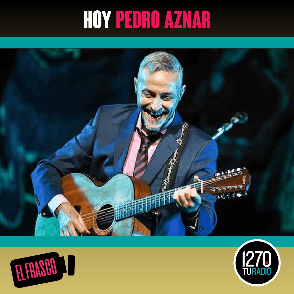 PEDRO AZNAR: “SALIR AL ESCENARIO ES COMO ESTAR EN UN SAUNA DE AMOR”