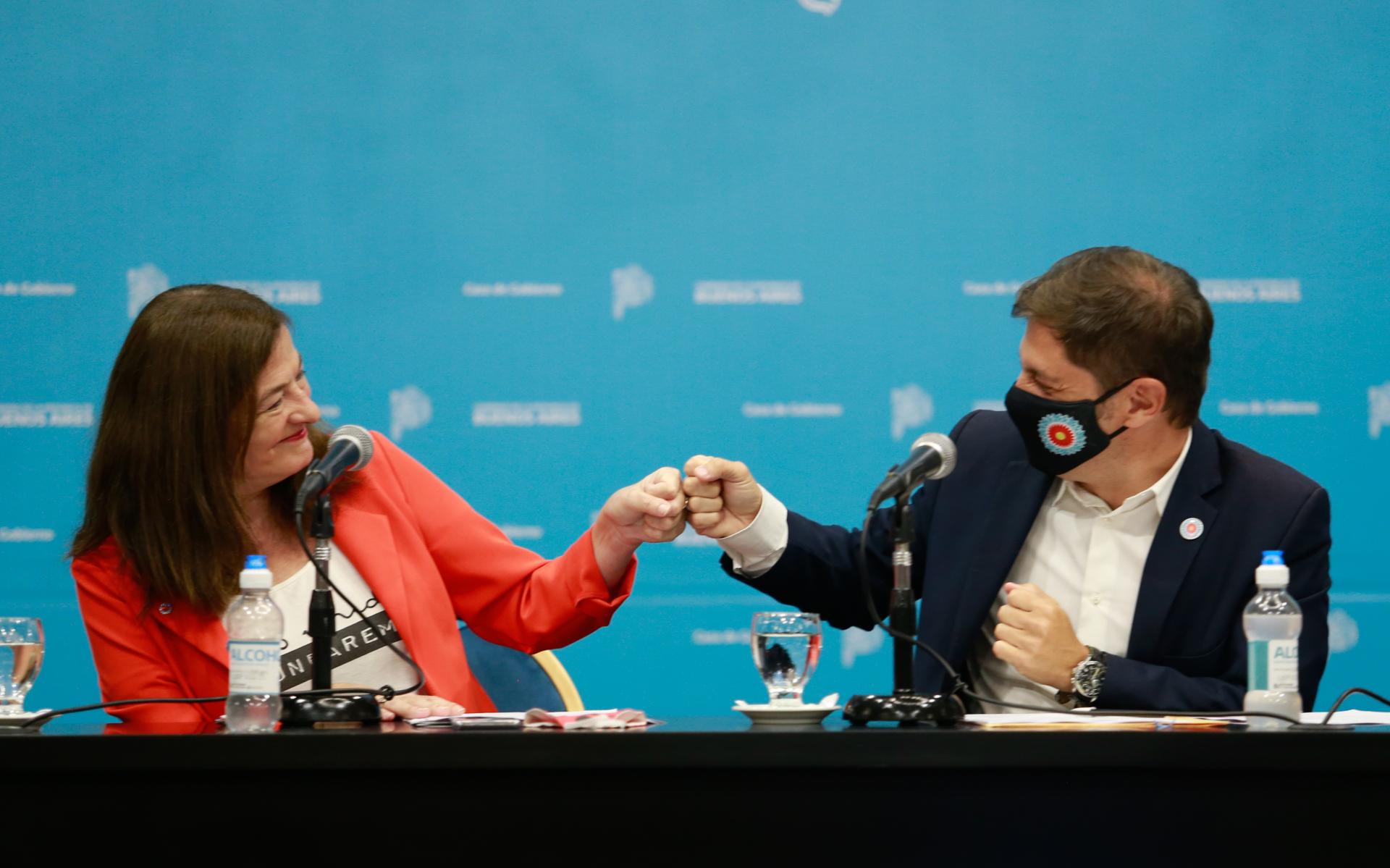 KICILLOF: “NUESTRO OBJETIVO ES ERRADICAR LA VIOLENCIA DE GÉNERO”