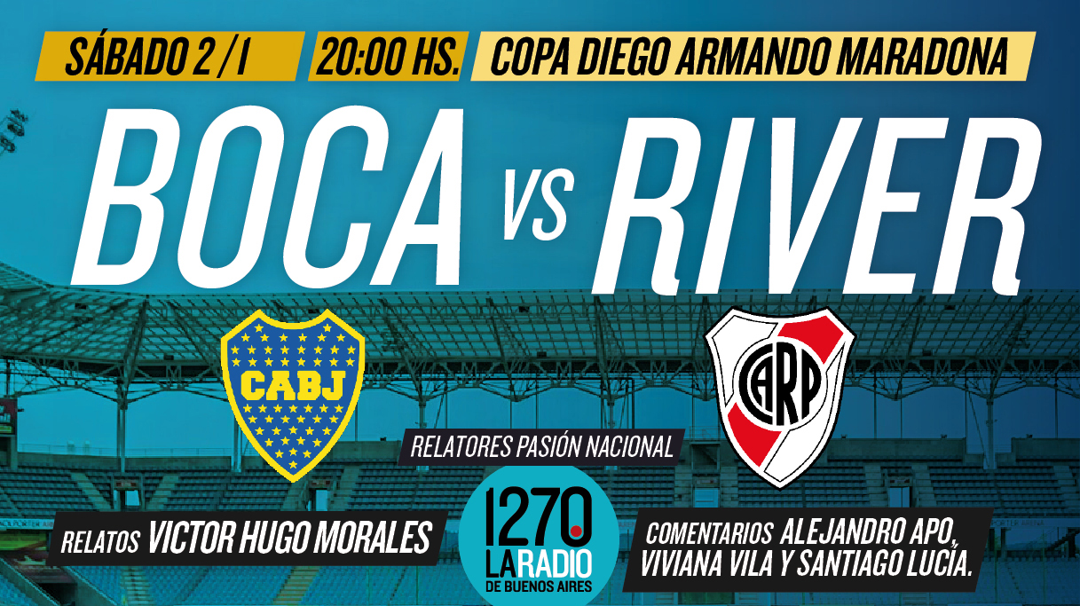 BOCA Y RIVER JUEGAN POR RADIO PROVINCIA